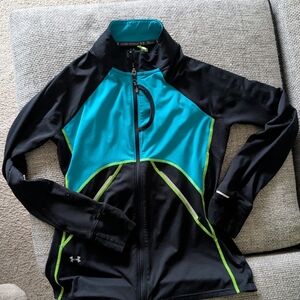 Under Armour Black and Blue Performance Jacket